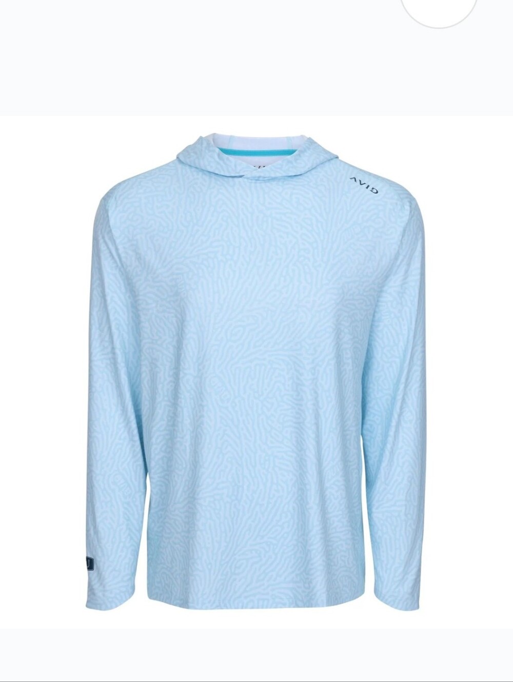 NWT AVID Light Blue Pacifica Turing Hoodie